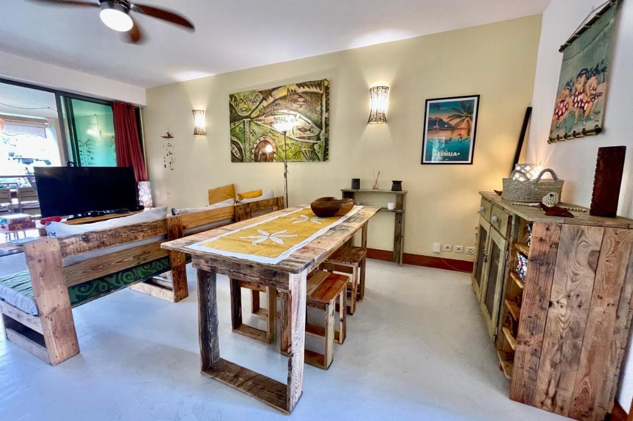 Vaiava Beach Carlton- Tahiti - Beachfront Luxury Residence & Pool - 4 Pers Punaauia  Exterior photo